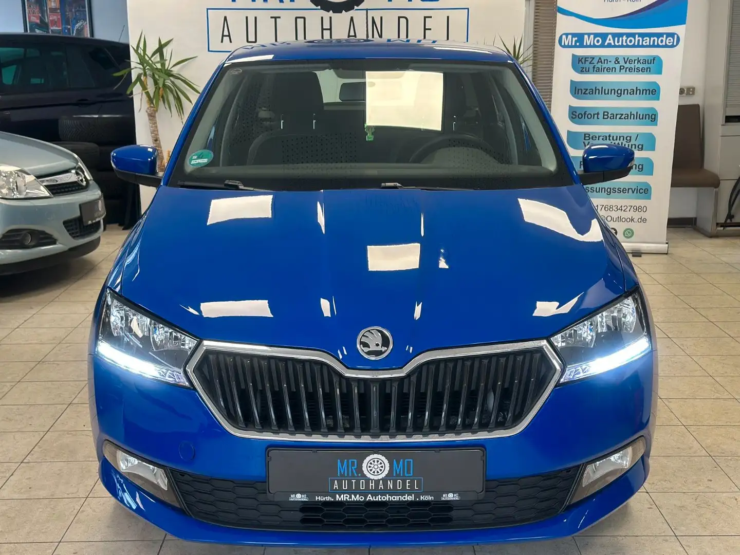 Skoda Fabia Combi Ambition°2.Hand°Klima°Tüv Blu/Azzurro - 1