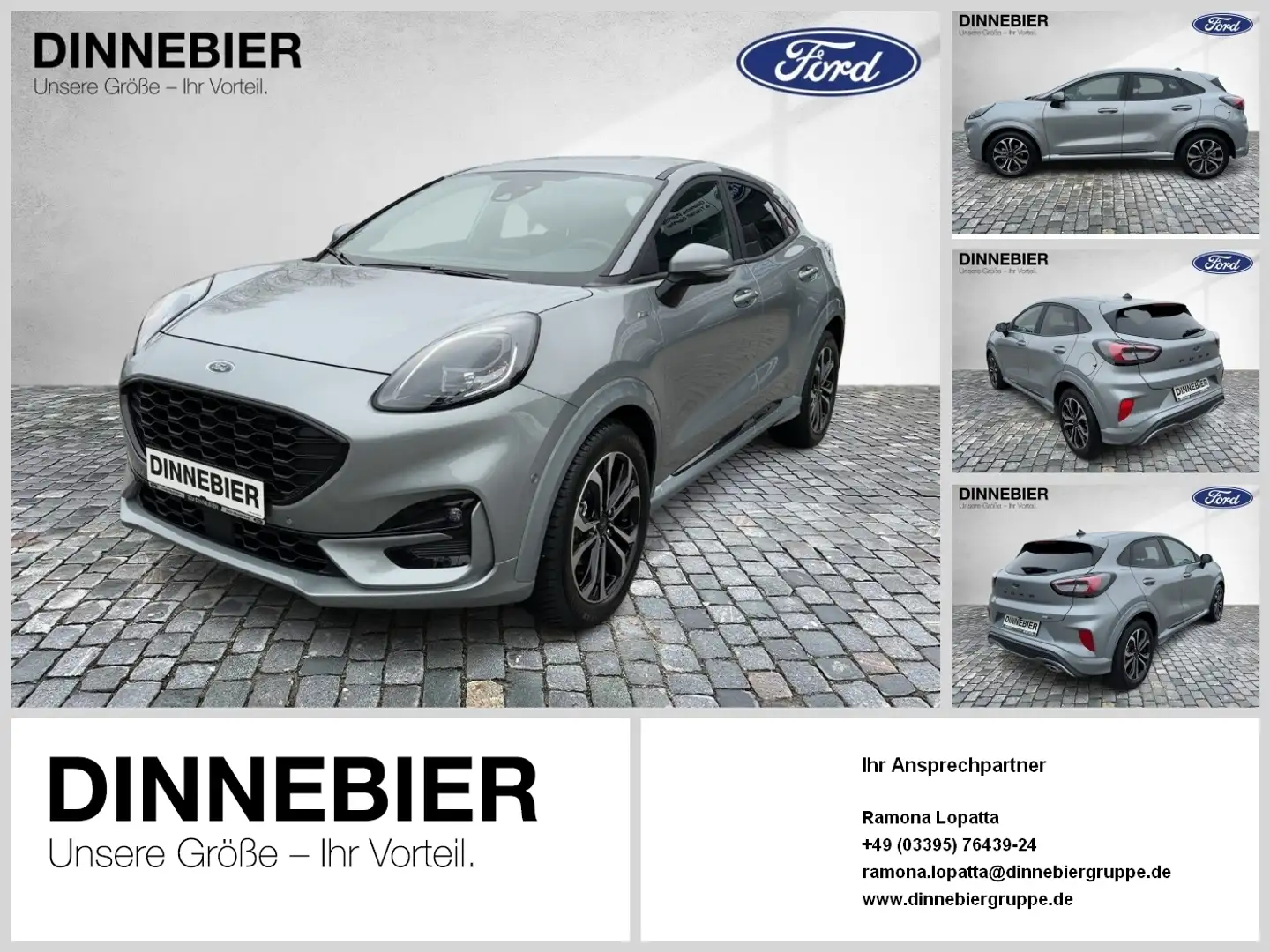 Ford Puma ST-Line LED+Kamera+Allwetter+Winterpaket Silber - 1