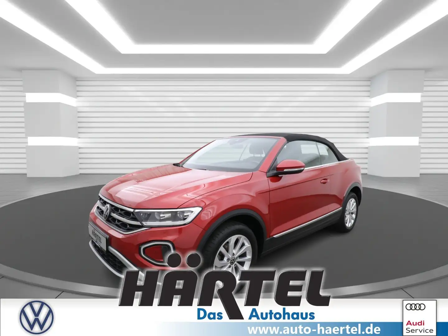 Volkswagen T-Roc CABRIOLET STYLE 1.5 TSI (+ACC-RADAR) Navi Rot - 1