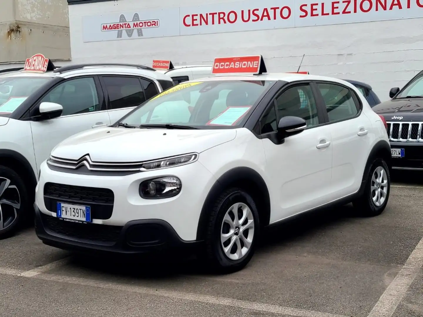 Citroen C3 PureTech 82 autocarro Van 2 posti Live Blanc - 1