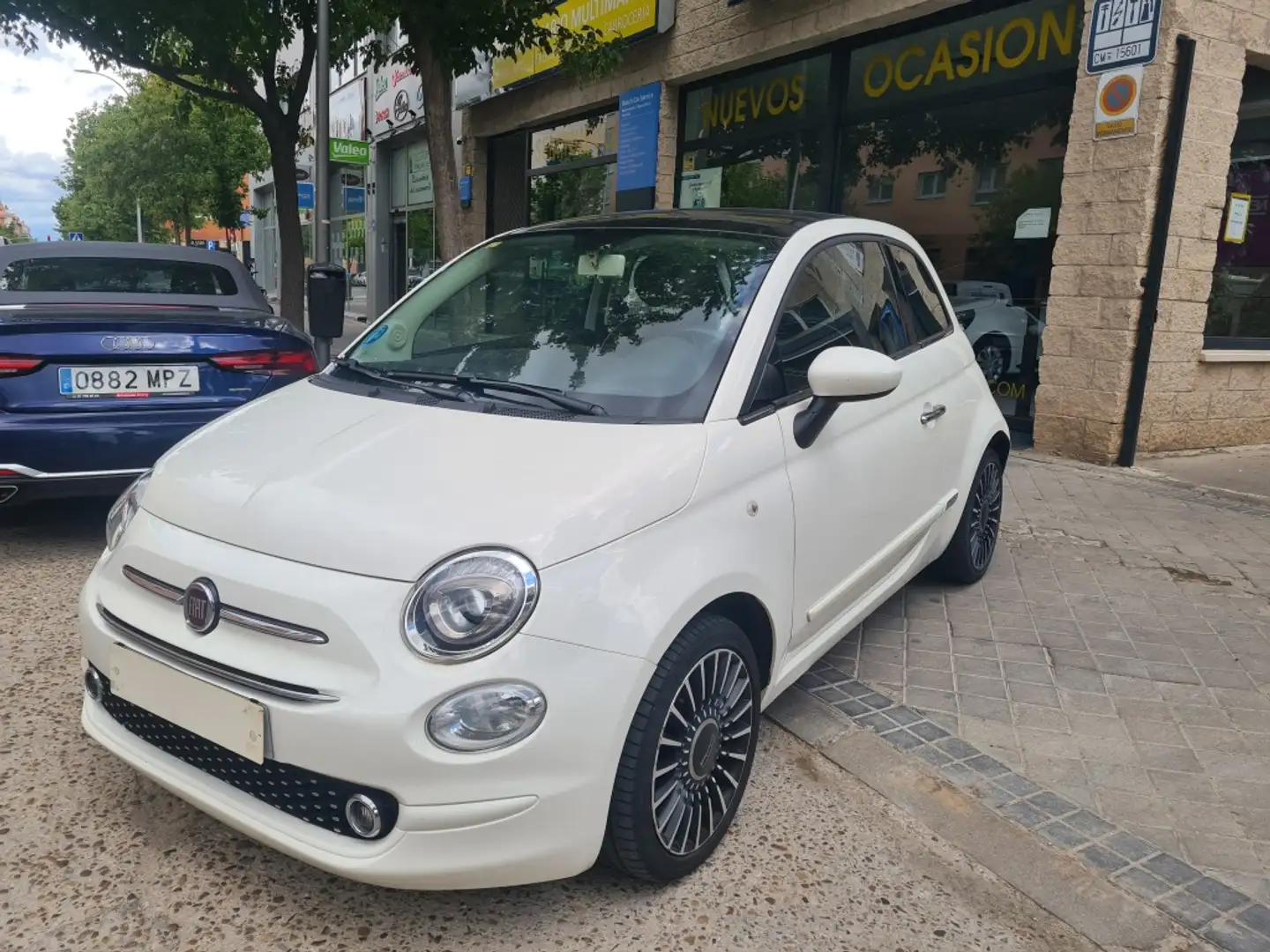 Fiat 500 1.2 GLP Lounge Blanc - 2