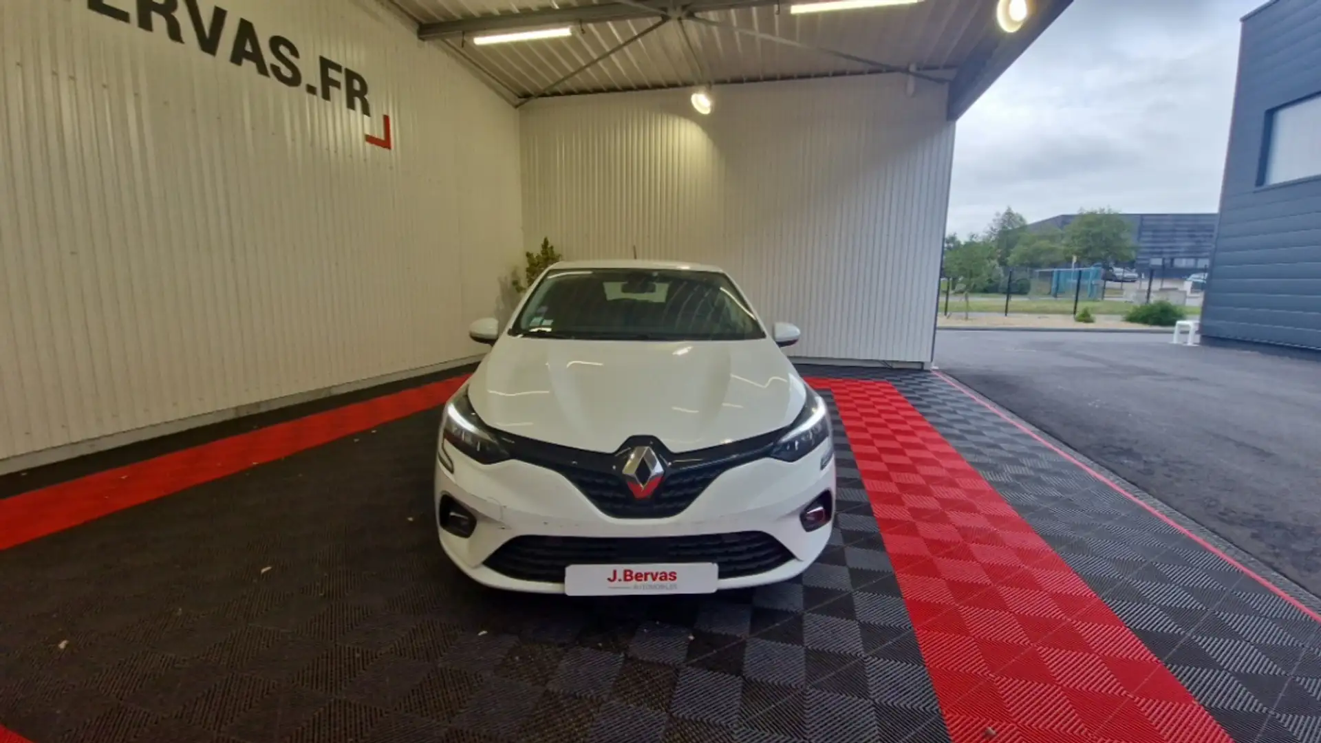 Renault Clio V SOCIETE SCE 65 AIR NAV Blanc - 2