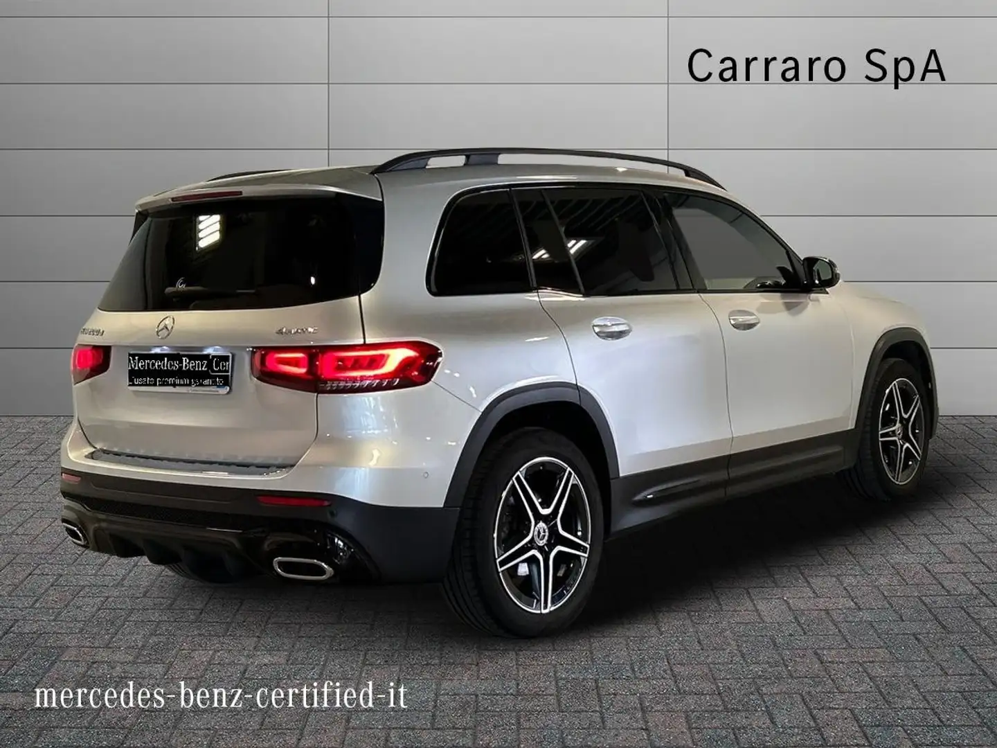 Mercedes-Benz GLB 200 - GLB 200 d Premium 4matic auto Zilver - 2
