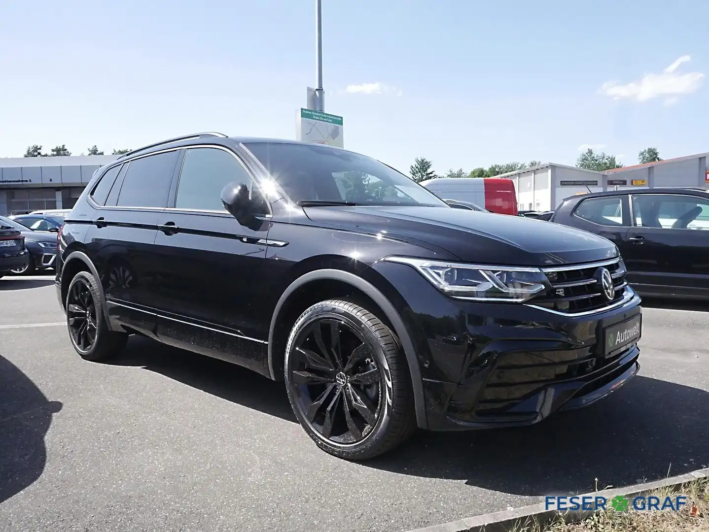 Volkswagen Tiguan Allspace R-Line 2.0TDI DSG 4Motion AHK Harman&Kardon Noir - 2