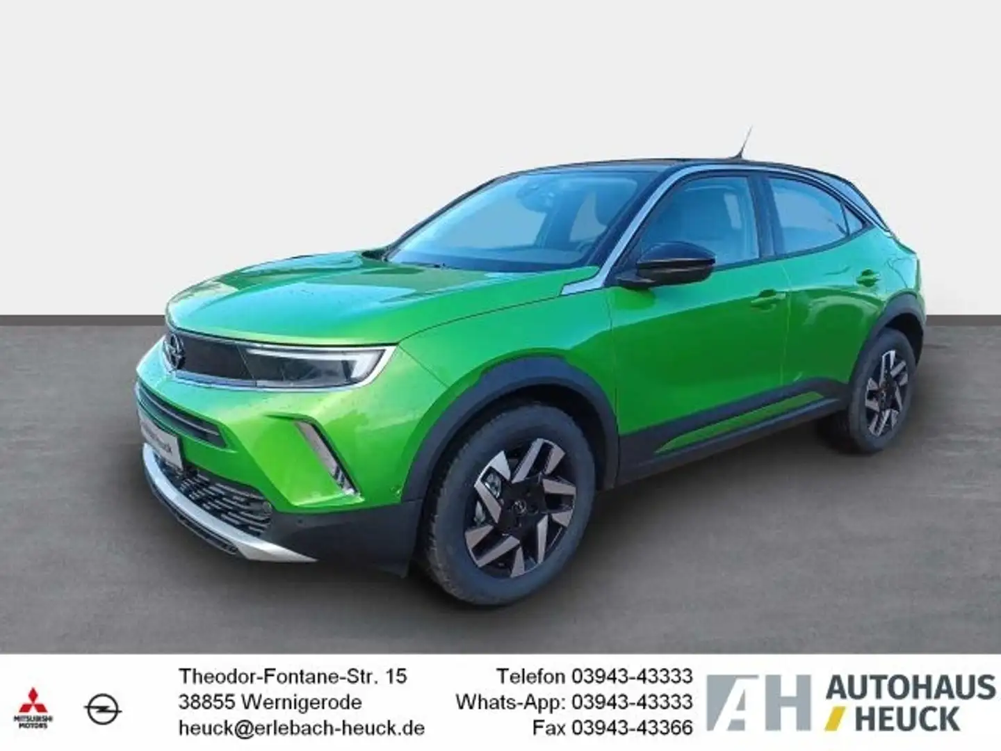 Opel Mokka 1.2 Turbo Elegance LED Apple CarPlay Android Auto Verde - 1