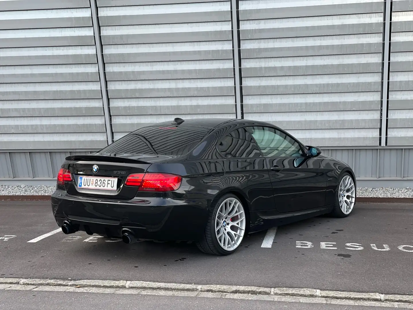 BMW 335 335i Coupé Aut. Fekete - 2