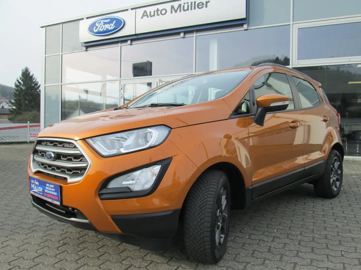 Ford EcoSport Cool & Connect Naranja - 1