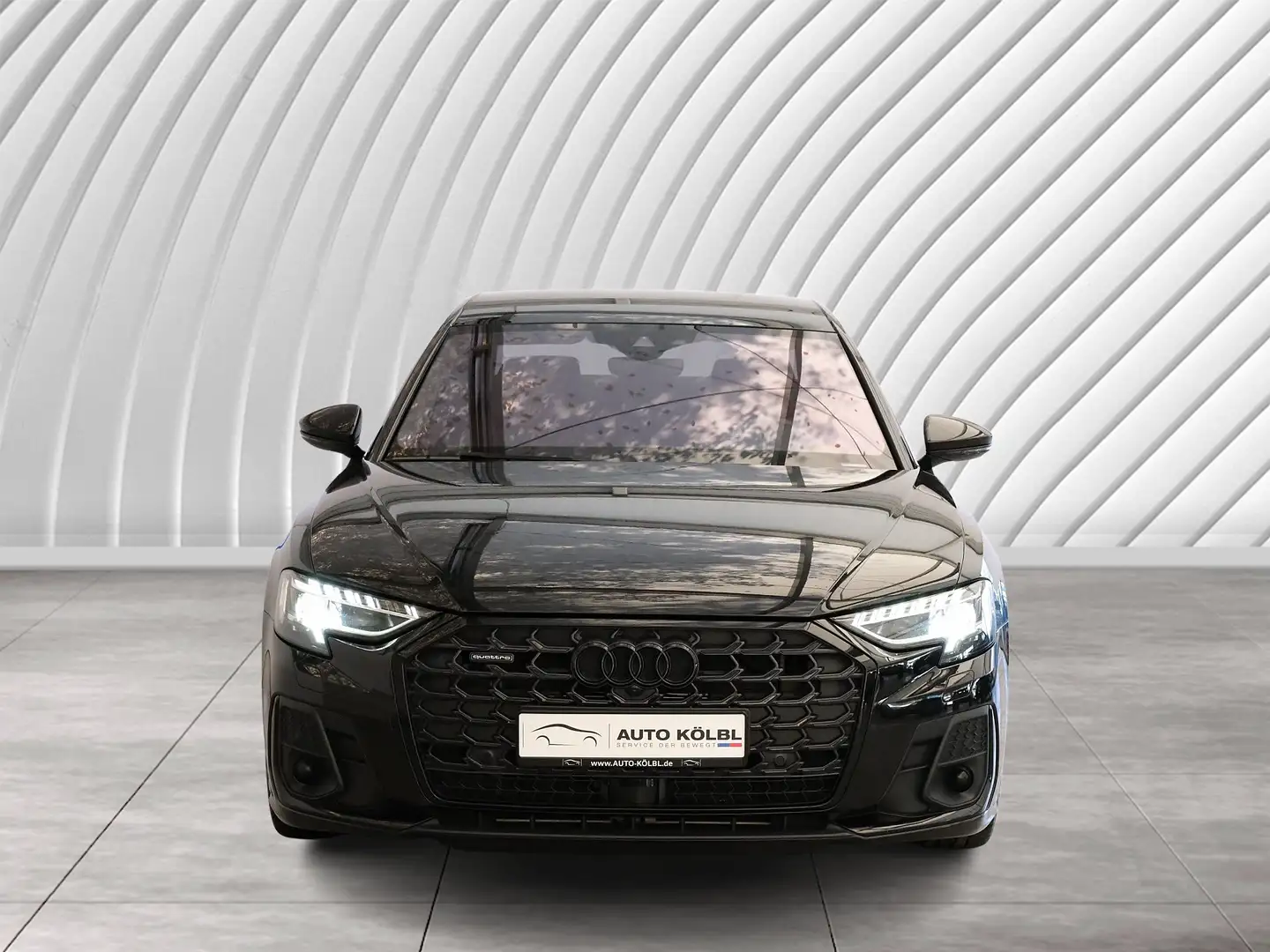 Audi A8 50 TDI quattro PANO ACC AHK 360°KAM RFK NAVI Schwarz - 2