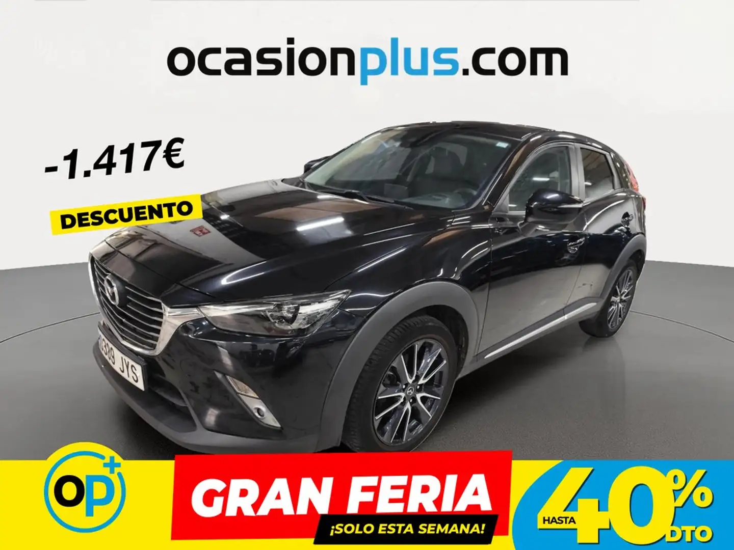 Mazda CX-3 2.0 Luxury 2WD 120 Negro - 1
