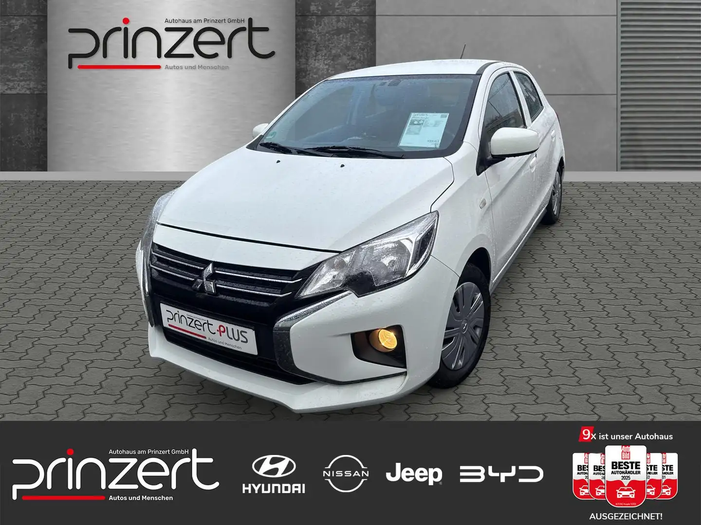 Mitsubishi Space Star 1.2 MT5 "Spirit" Klima*DAB+*Allwetter Weiß - 1