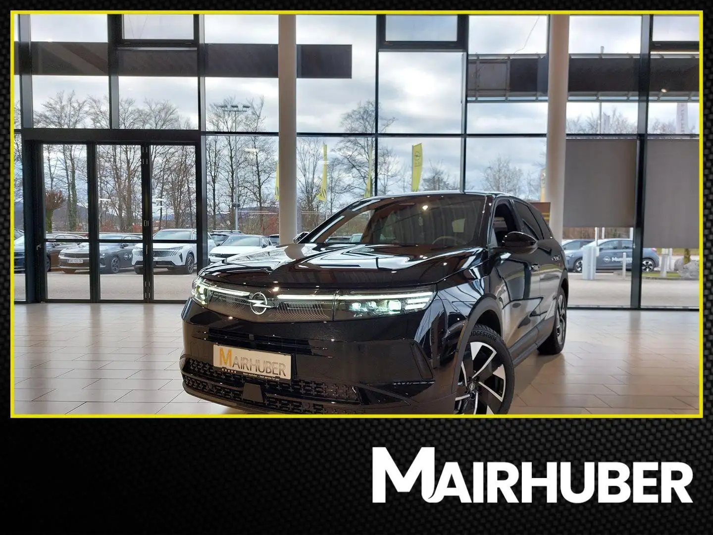 Opel Grandland GS 1,2 Hybrid *NEUES MODELL* Zwart - 1