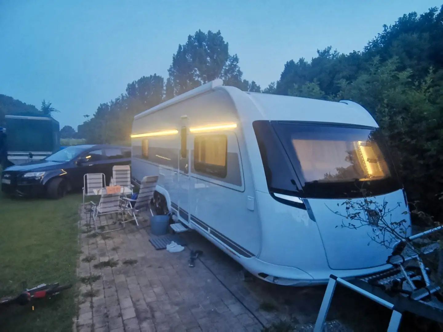 Tabbert Cellini Slideout 750 HTD *WIE NEU* MEGA VOLL AUS Weiß - 1