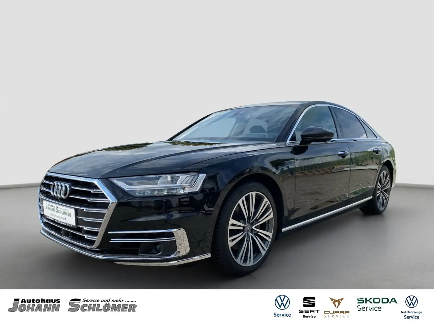Audi A8 50 3.0 TDI NAVI LED KAMERA LEDER PANO SHZ MFL Černá - 1