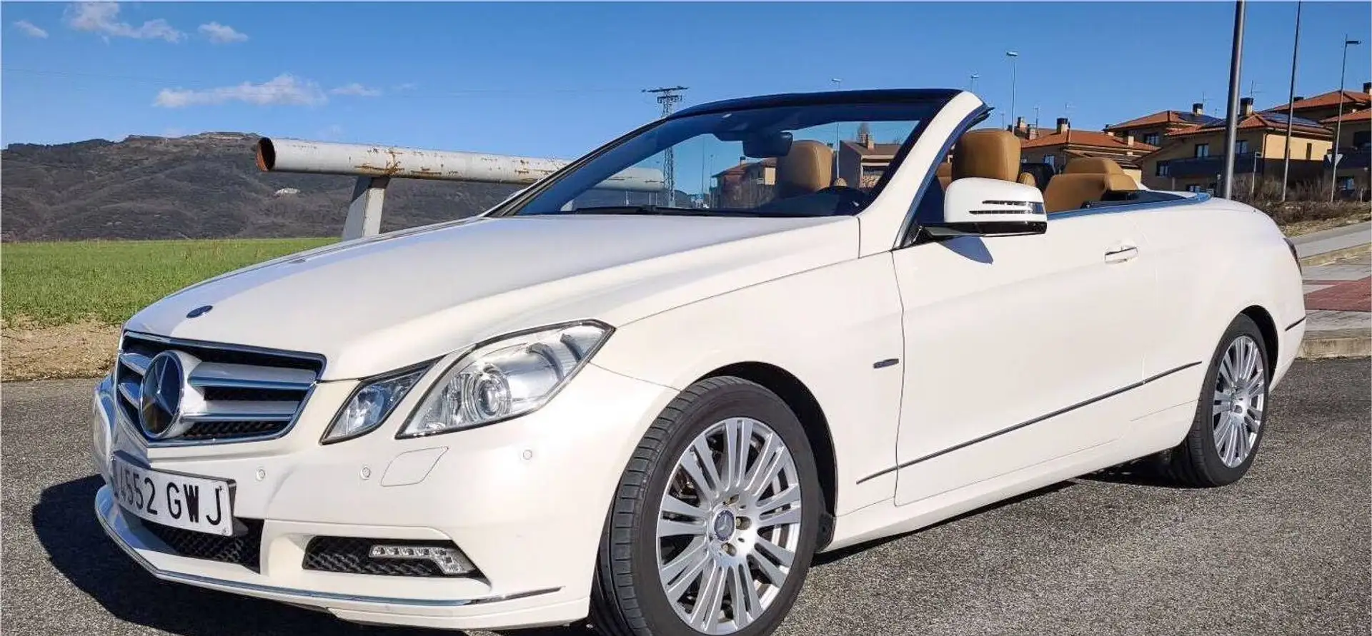 Mercedes-Benz E 350 E Cabrio 350 CGI BE Aut. Blanco - 2