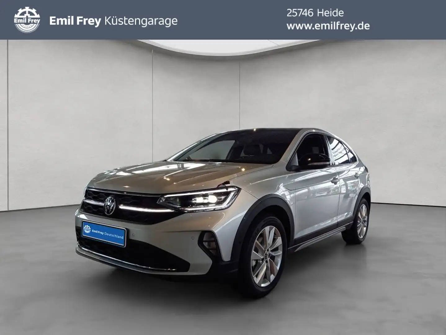 Volkswagen Taigo Goal 1.0l TSI DSG RFK NAVI PANO LED KLIMA Argento - 1