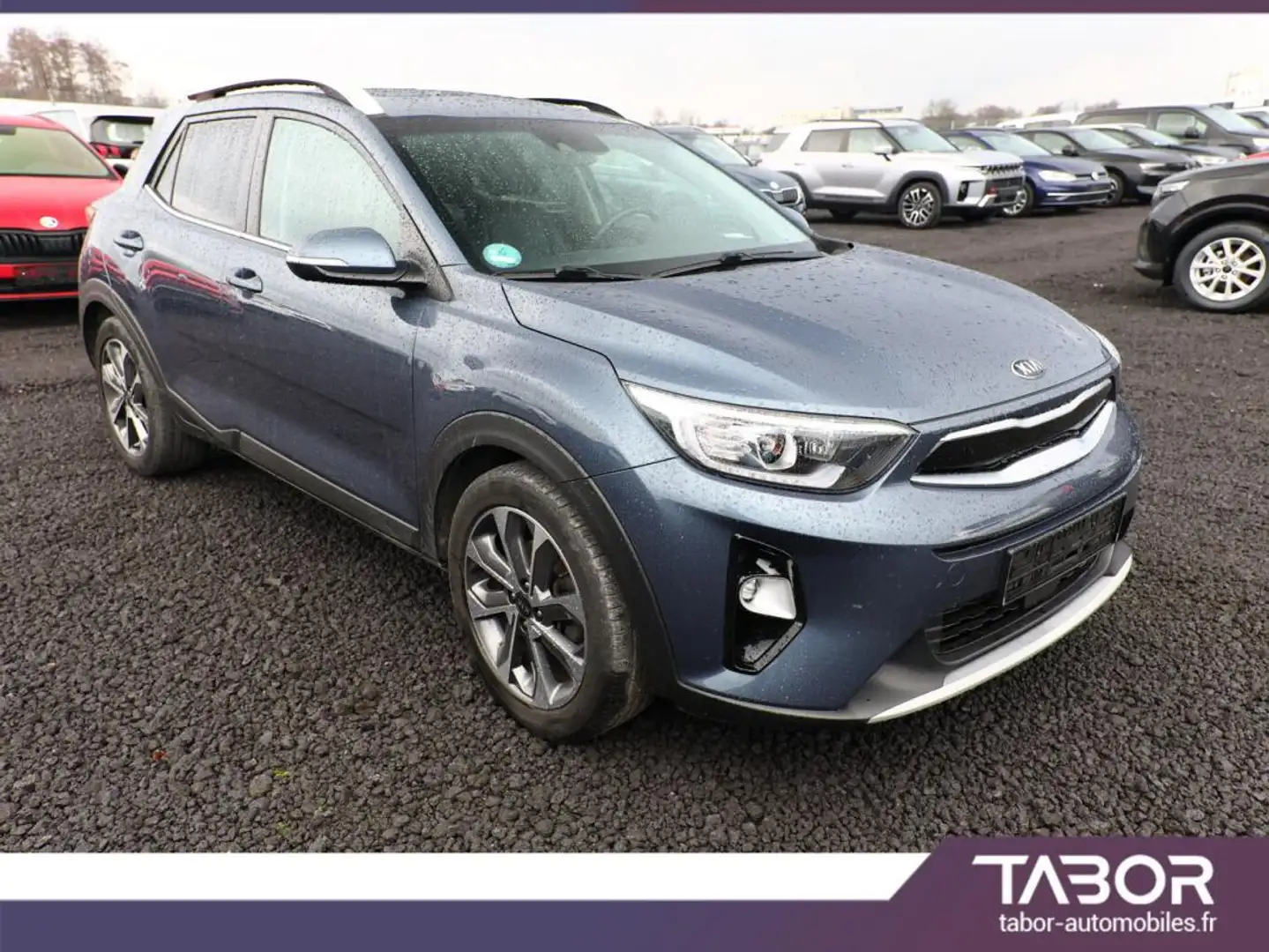 Kia Stonic 1.0 T-GDI 120 Platinum Ed. Pano GPS Blau - 2