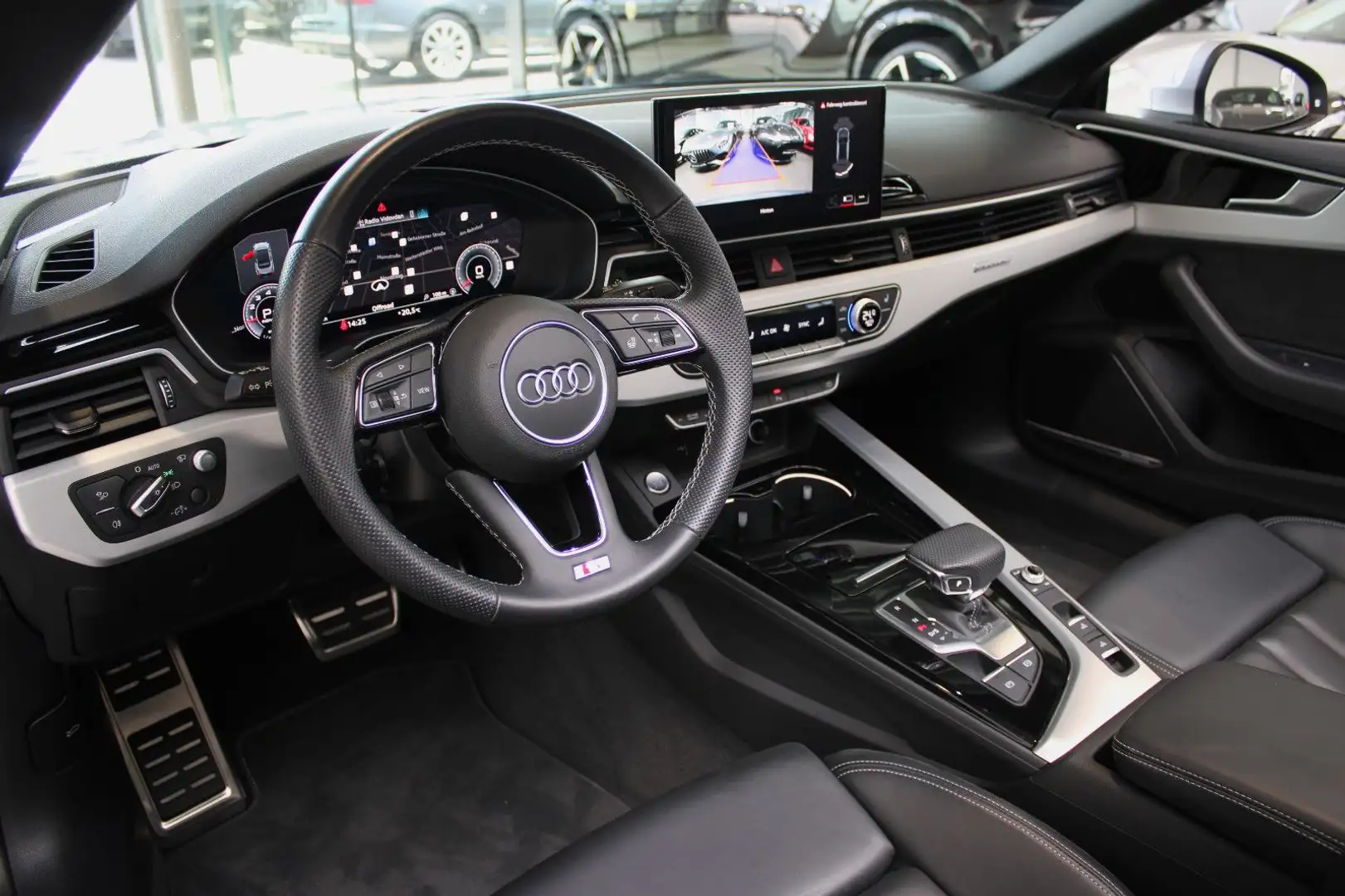 Audi A5 CABRIO 40 TFSI QUATTRO S LINE/B&O/MATRIX/20" Silber - 2