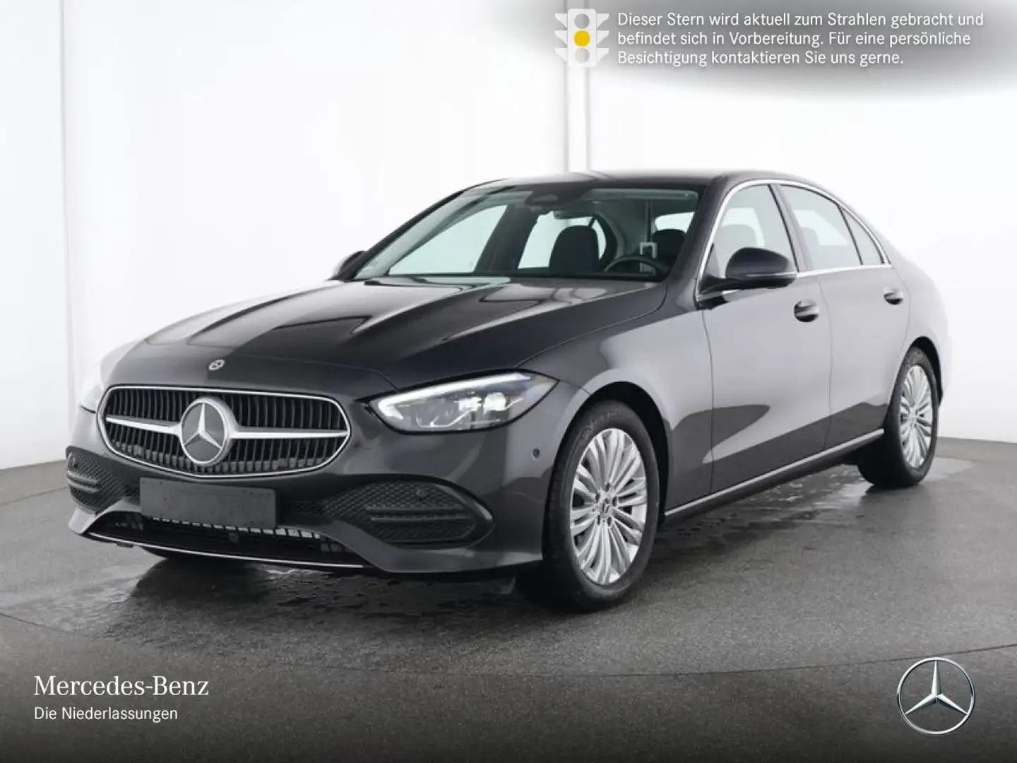 Mercedes-Benz C 180 AVANTG+LED+KAMERA+KEYLESS+9G Grau - 2