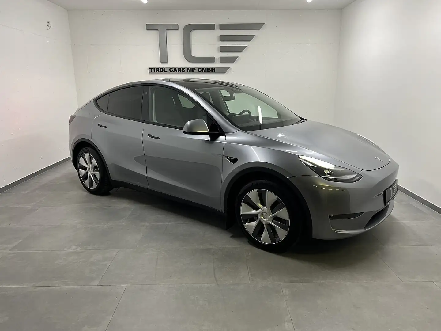 Tesla Model Y Long Range AWD 79kWh 19",Pano, LED, Gr. Autopil... Silber - 1