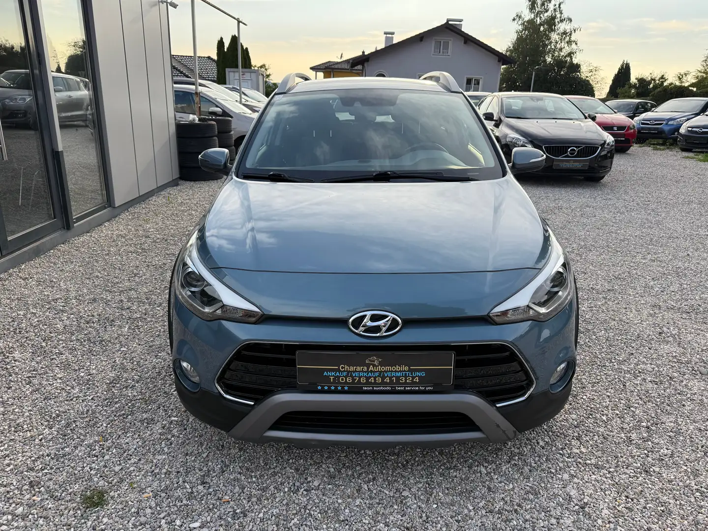 Hyundai i20 Active 1,0 T-GDI Start/Stopp Automatik Premium Bleu - 2