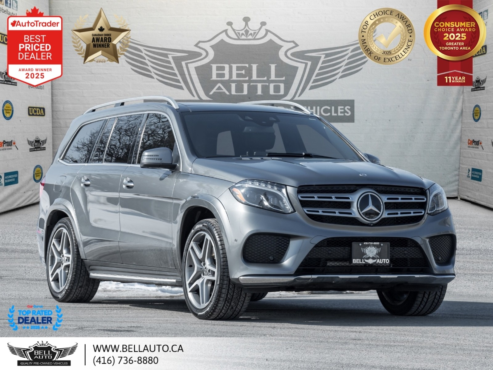2018 Mercedes-Benz GLS 450 | AMGPKG | PRMPKG | NAVI | 360CAM | HARMAN | P