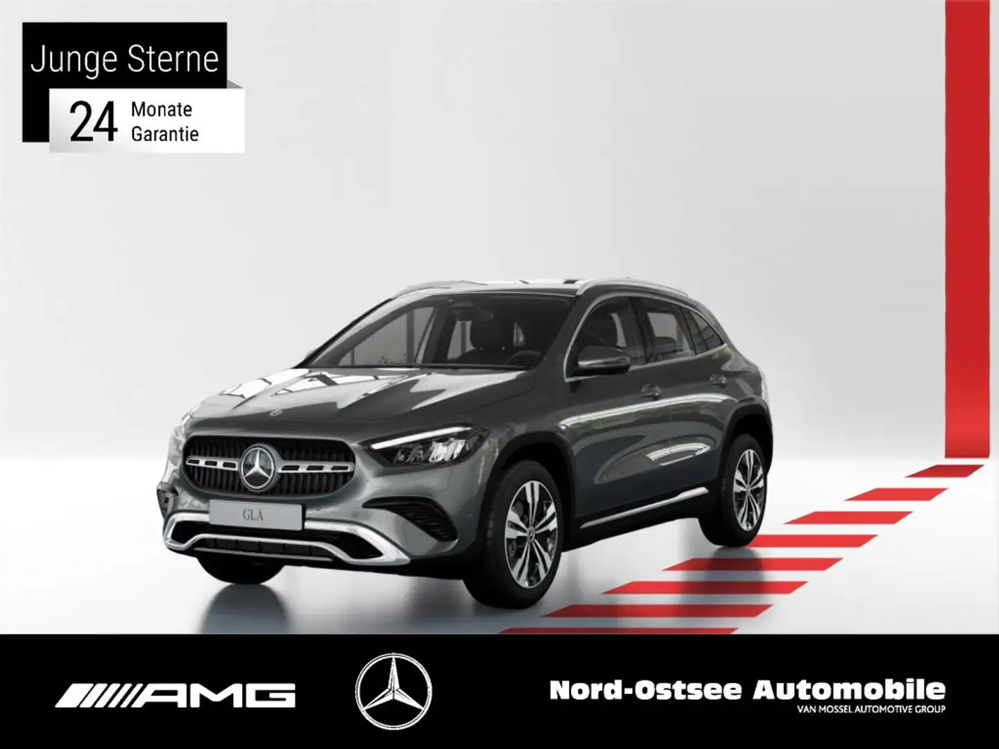 Mercedes-Benz GLA 200 d PROGRESSIVE LED KLIMA MBUX SHZ Gris - 1