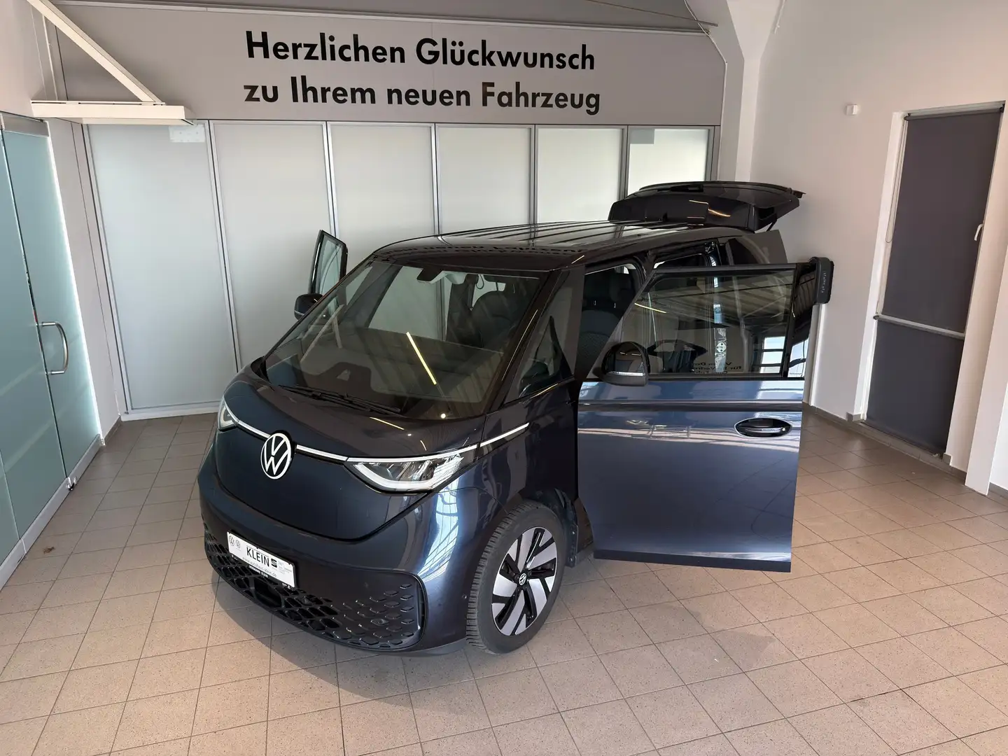 Volkswagen ID. Buzz 150 kW Pro Alarmanlage, AHK, Navi Blau - 2