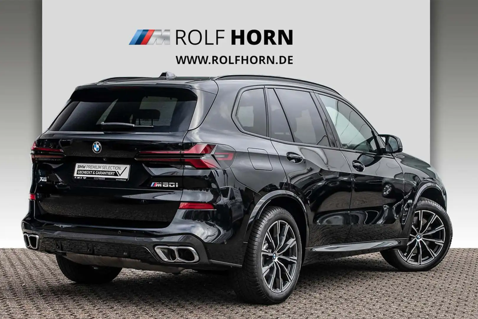 BMW X5 M60i Navi HeadUp h/k Pano RKam AHK Stndheizng Schwarz - 2