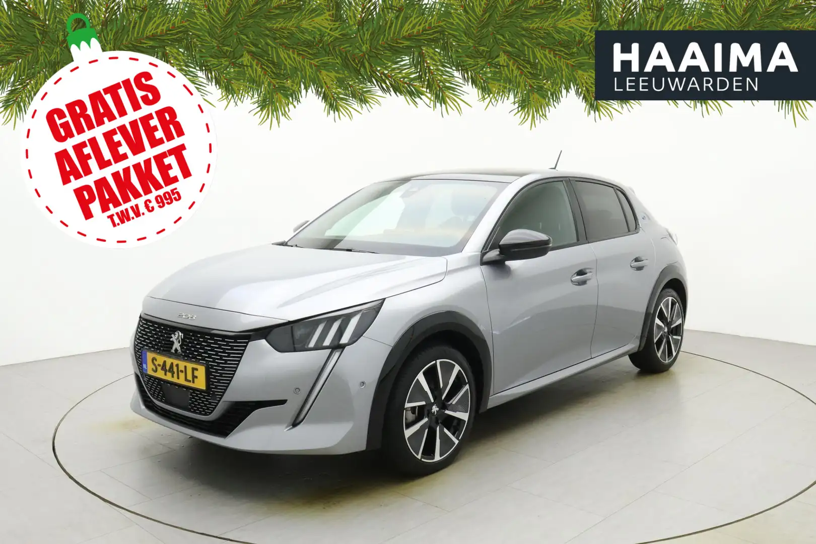 Peugeot e-208 EV GT 350 50 kWh 136pk | 12% Bijtelling! | Navigat Gris - 1