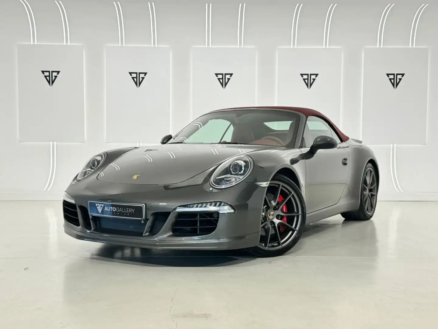 Porsche 991 Carrera S Cabriolet PDK Gris - 2