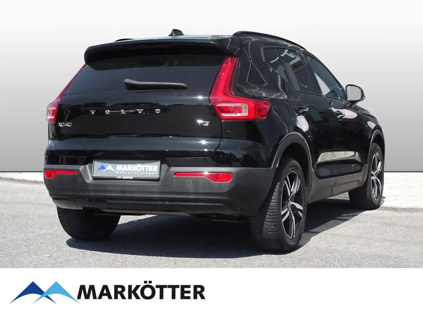 Volvo XC40 T3 2WD R-Design/PDCv+h/CAM/LED/DAB/ Noir - 2