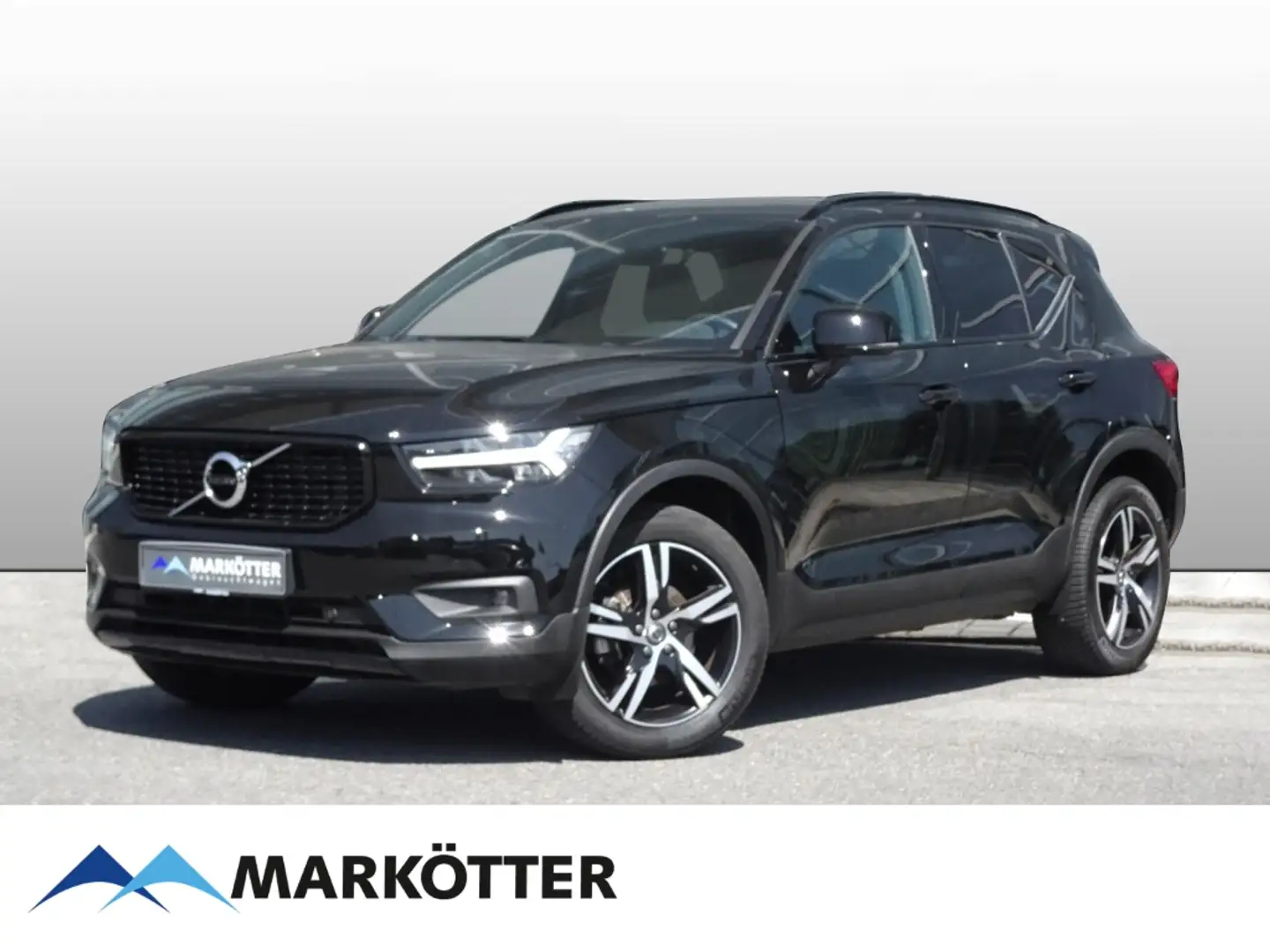 Volvo XC40 T3 2WD R-Design/PDCv+h/CAM/LED/DAB/ Noir - 1