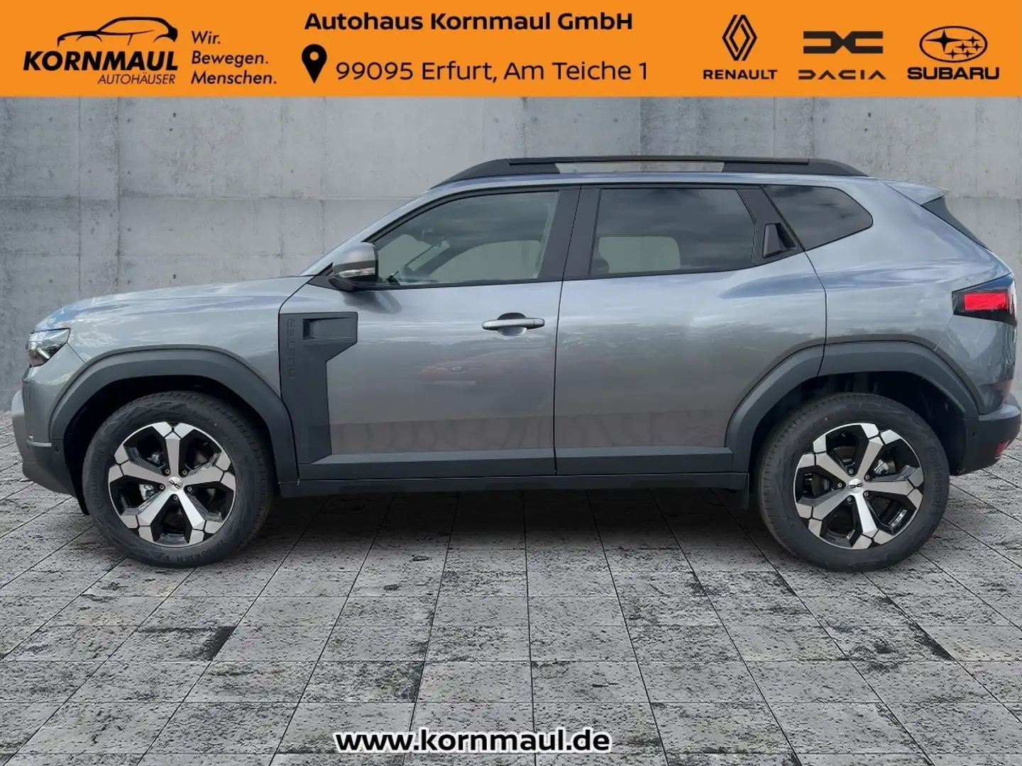 Dacia Duster III Journey TCe 130 PS mit Winterpaket Klimaautomatik Fernlichtassistent Grau - 2