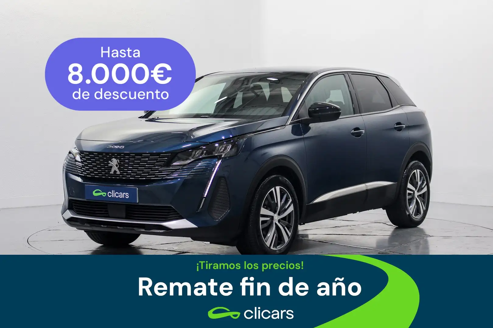 Peugeot 3008 1.2 S&S PureTech Allure Pack 130 Azul - 1