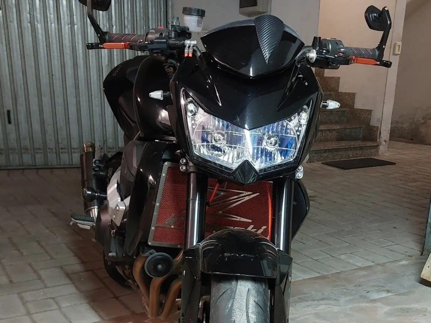 Kawasaki Z 750 Negru - 1