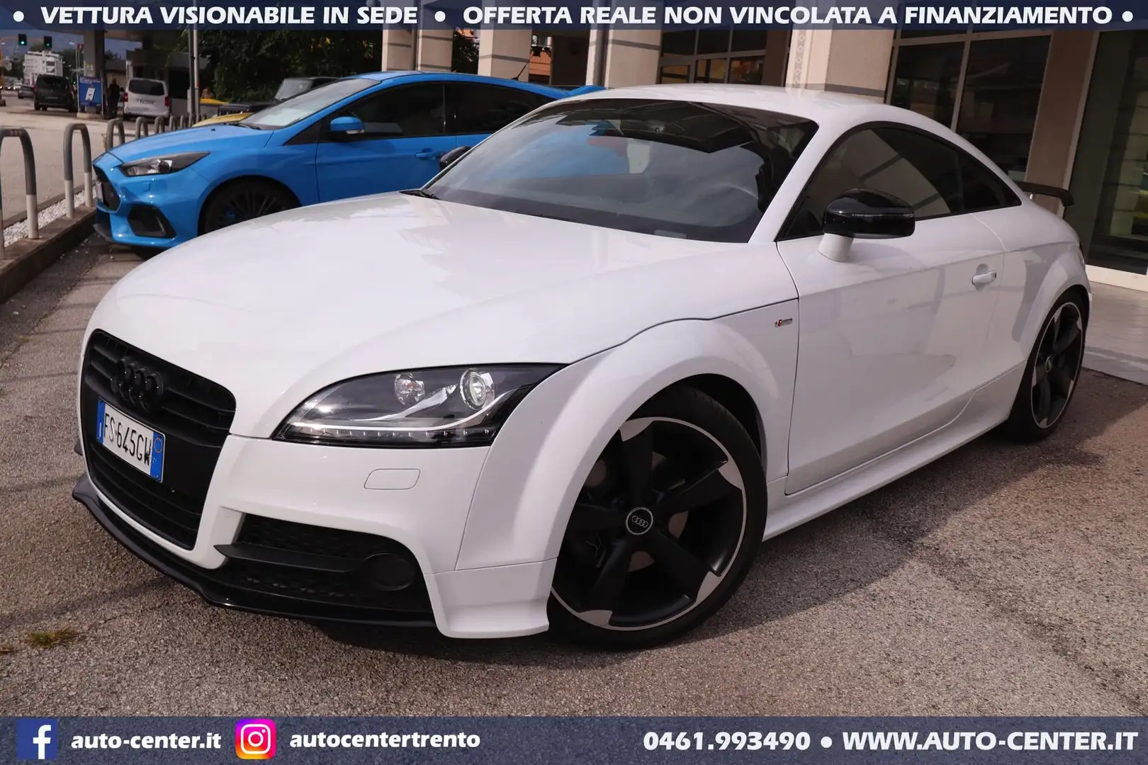Audi TT TT Coupé 1.8 TFSI S-LINE COMPETITION SLINE Bianco - 2