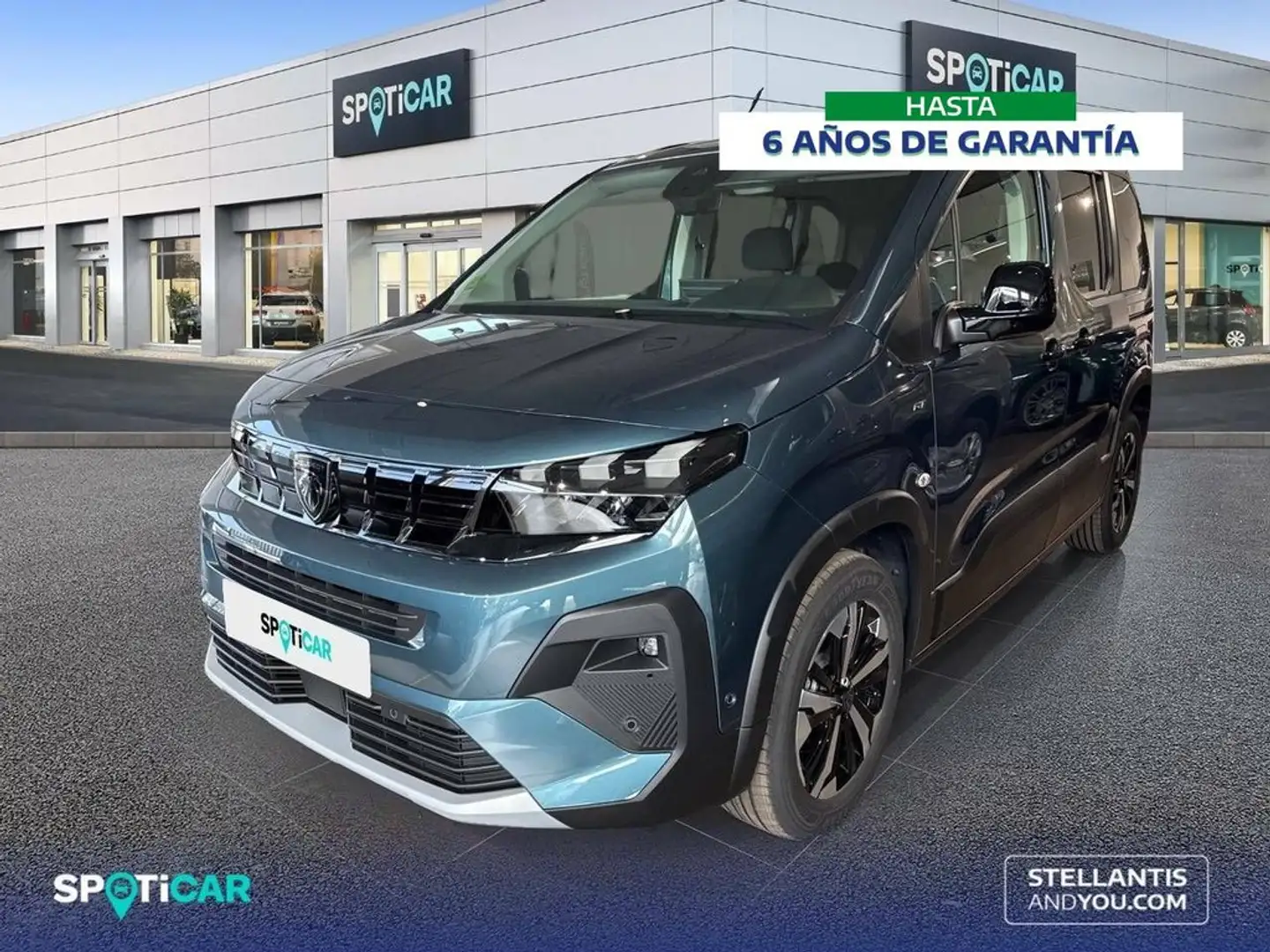 Peugeot Rifter 1.5BlueHDi S&S Standard GT 130 EAT8 Blauw - 1