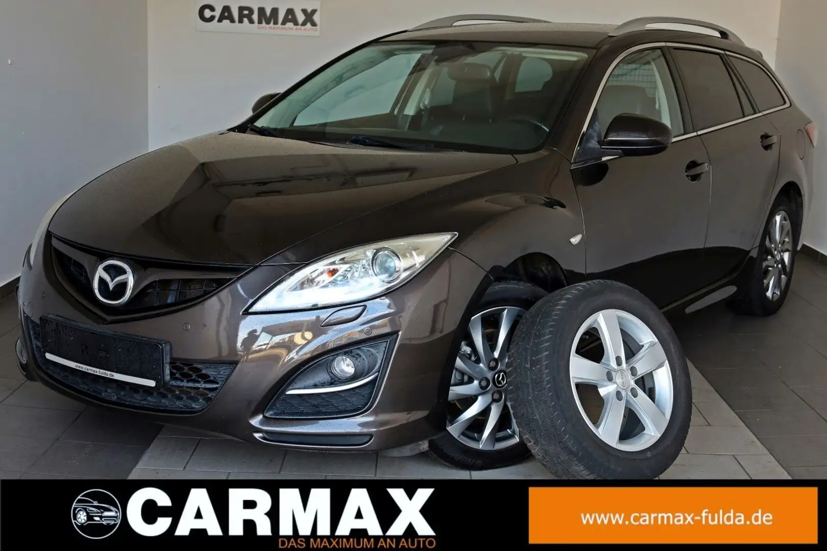 Mazda 6 Kombi Exclusive-Line Ed 40 Jahre Leder,Navi,SH Braun - 1