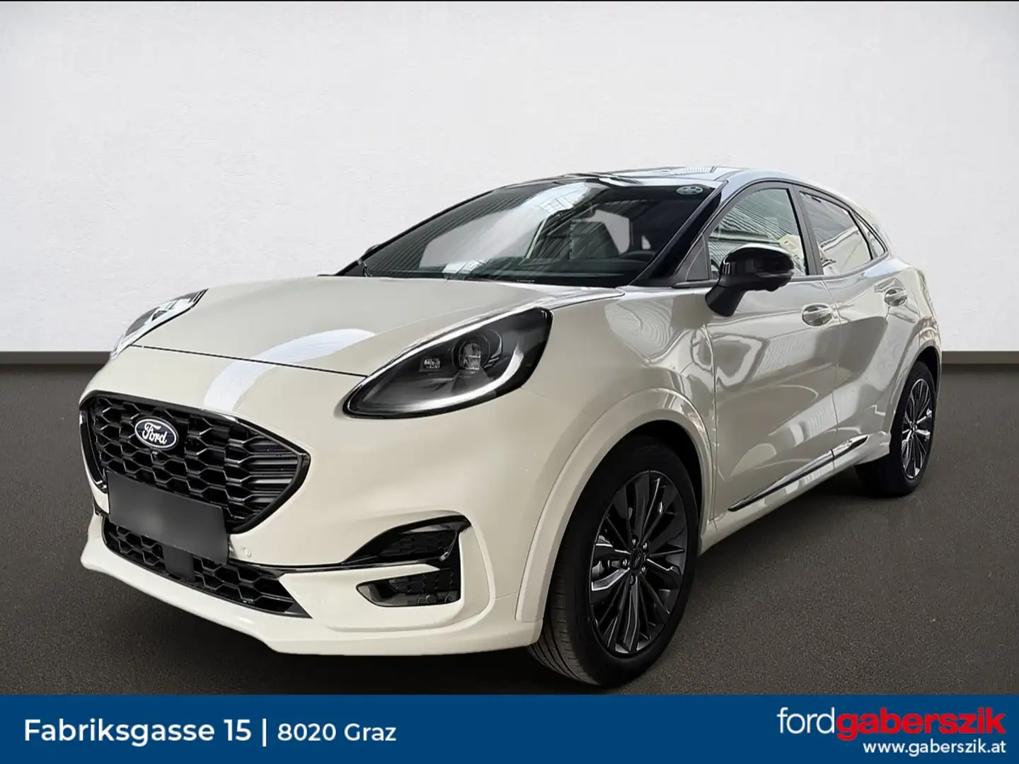 Ford Puma 1,0 EcoBoost Hybrid Sound Edition Weiß - 1