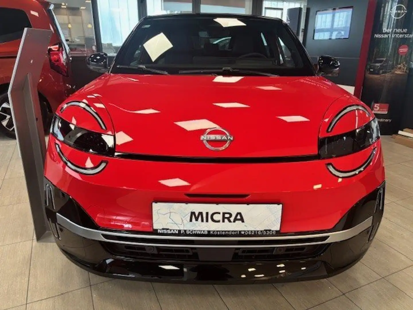 Nissan Micra EV Evolve 52 kWh mit Finanzierung EUR 27.790,- Rot - 2