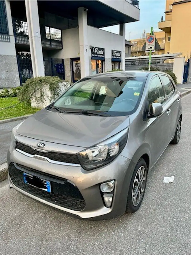 Kia Picanto Picanto III 2017 1.0 Cool Adas Pack Gpl Grigio - 1