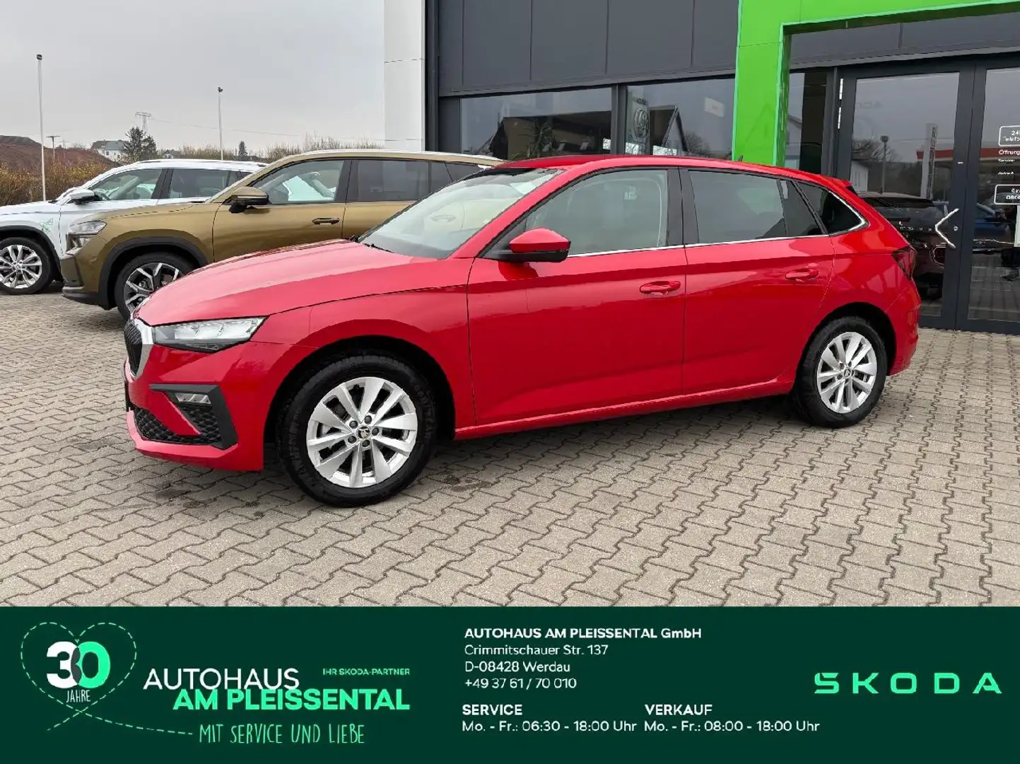 Skoda Scala Scala 1.0 TSI Selection DSG SHZ*PDC*LED*GAR 2029 Rot - 1