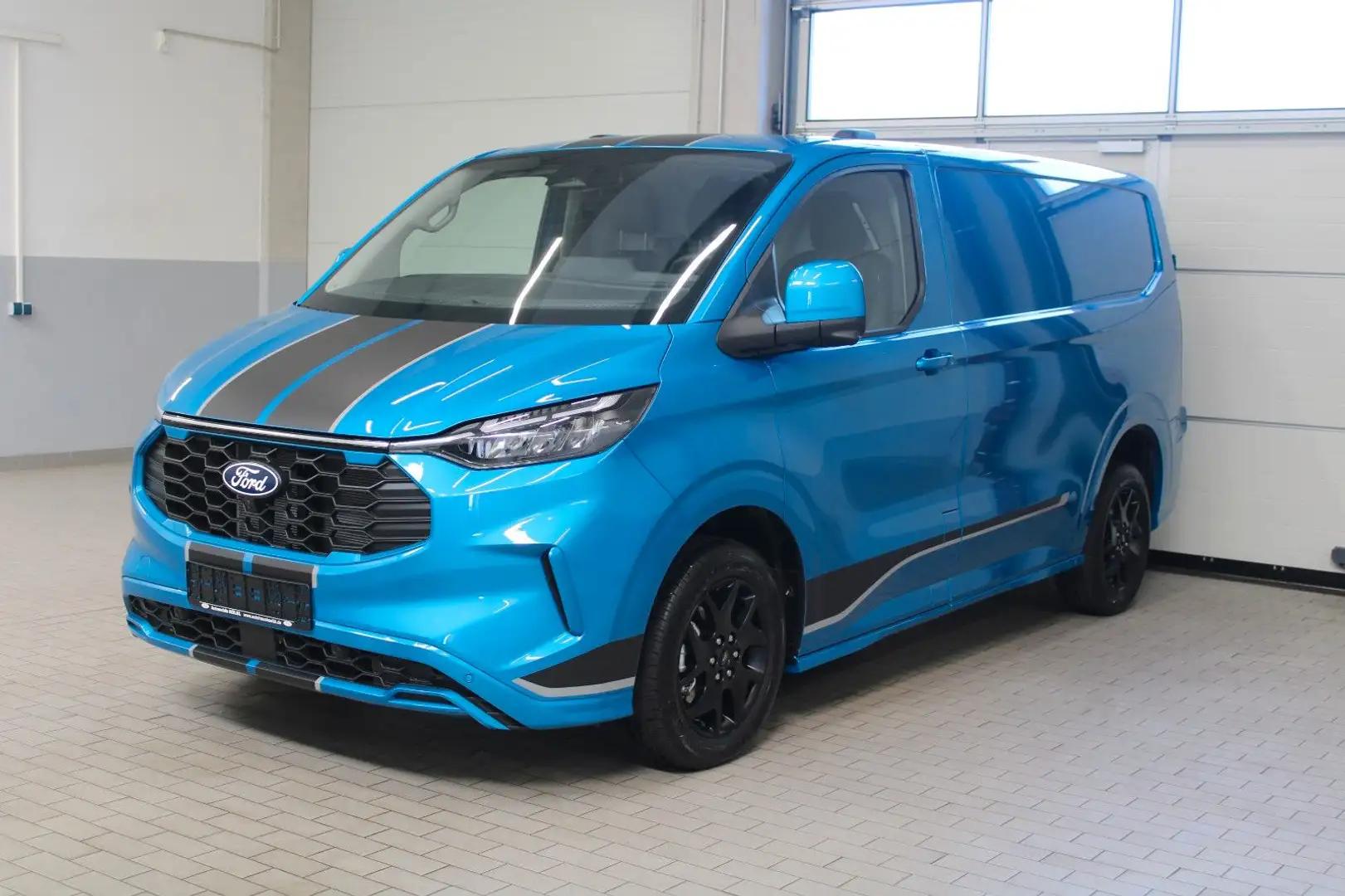 Ford Transit Custom Kasten Sport 320L1 Auto. Allrad Bleu - 2
