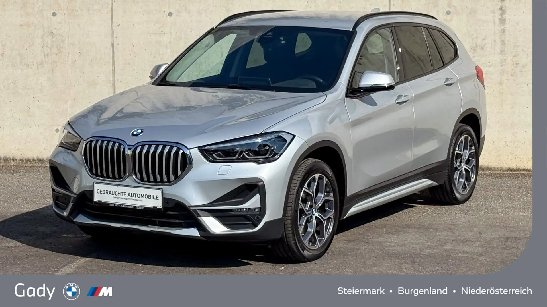 BMW X1 xDrive18d xLine Silber - 1