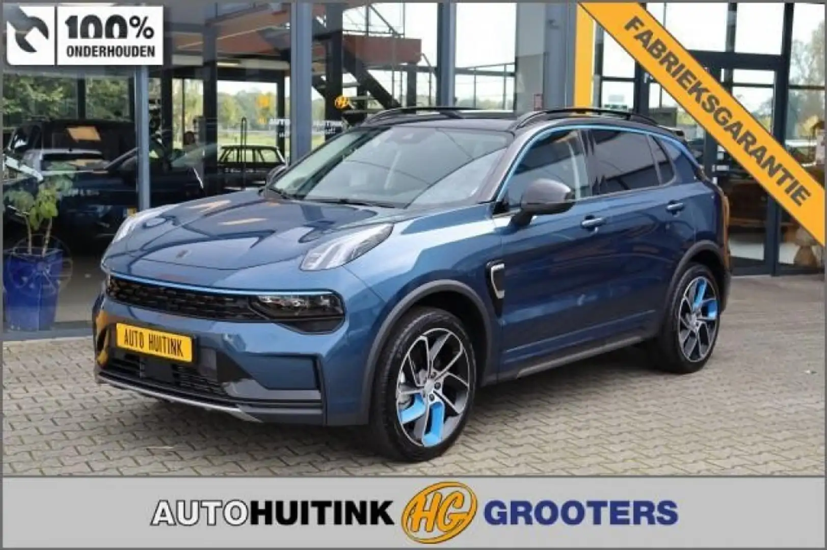 Lynk & Co 01 1.5 PHEV Hybrid 261 pk - 360 camera - 6.6 KW lader Bleu - 1