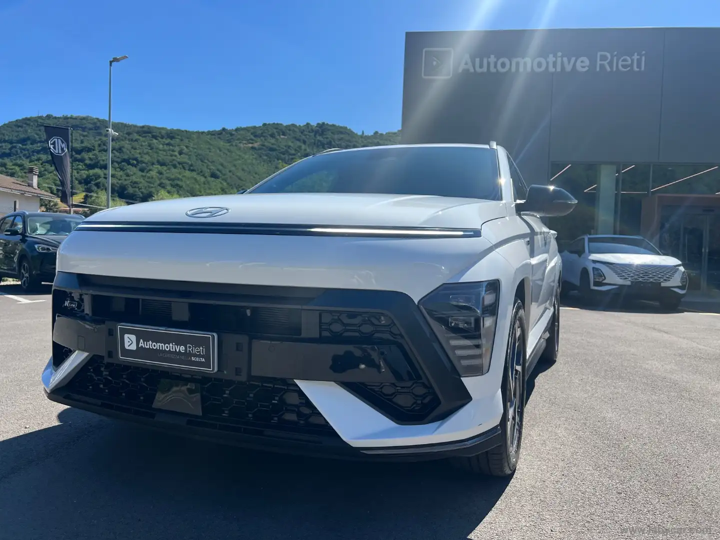 Hyundai KONA HEV 1.6 DCT NLine Bianco - 1