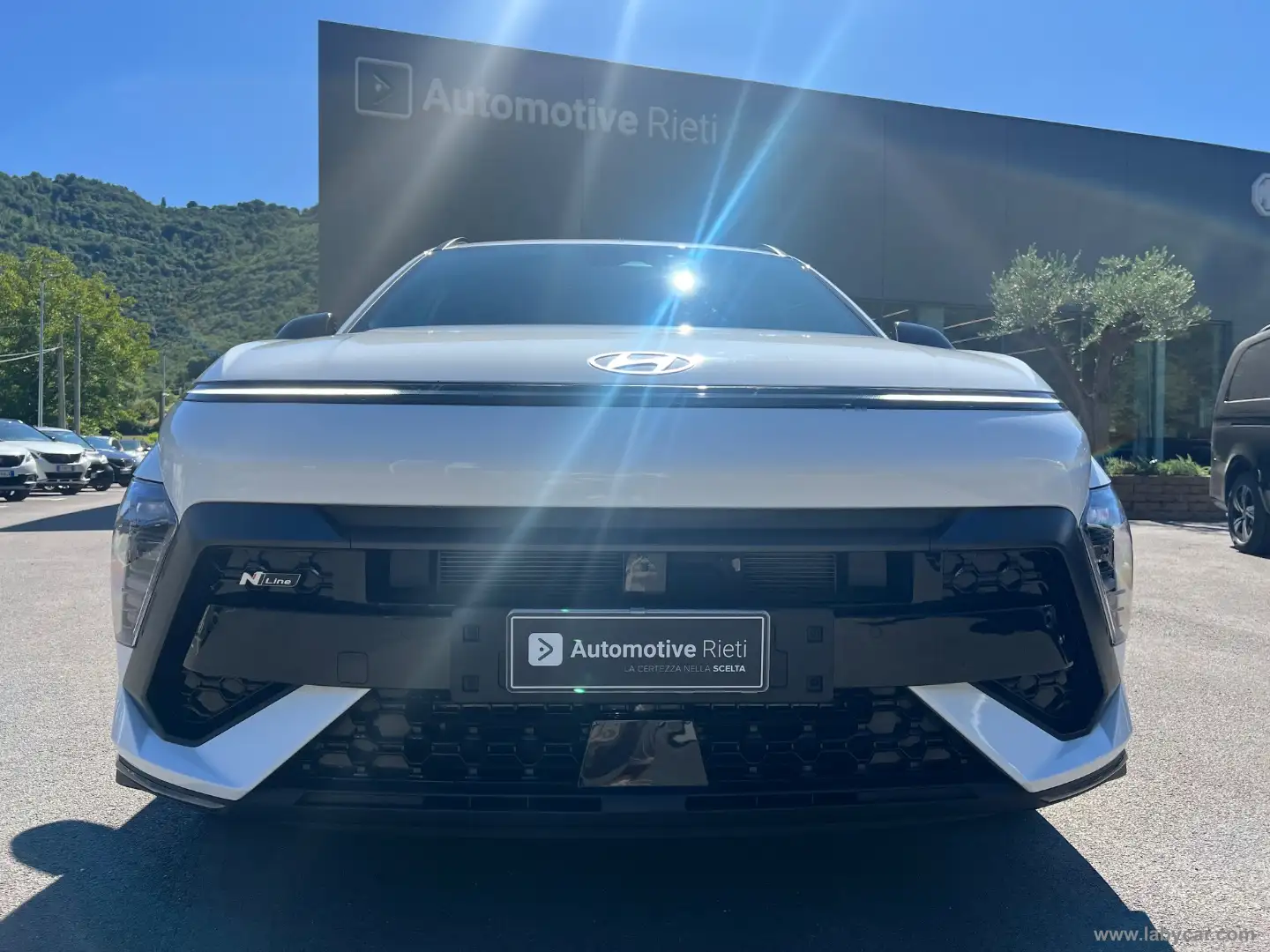 Hyundai KONA HEV 1.6 DCT NLine Bianco - 2