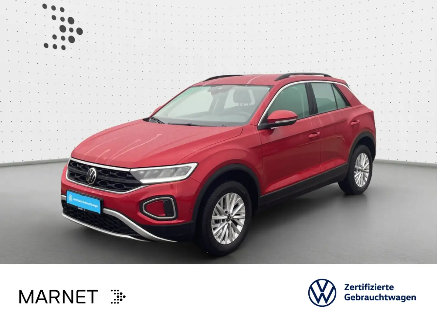 Volkswagen T-Roc Life 1.5 TSI DSG  Navi*AHK*Kamera*ASG*LED* Rot - 1