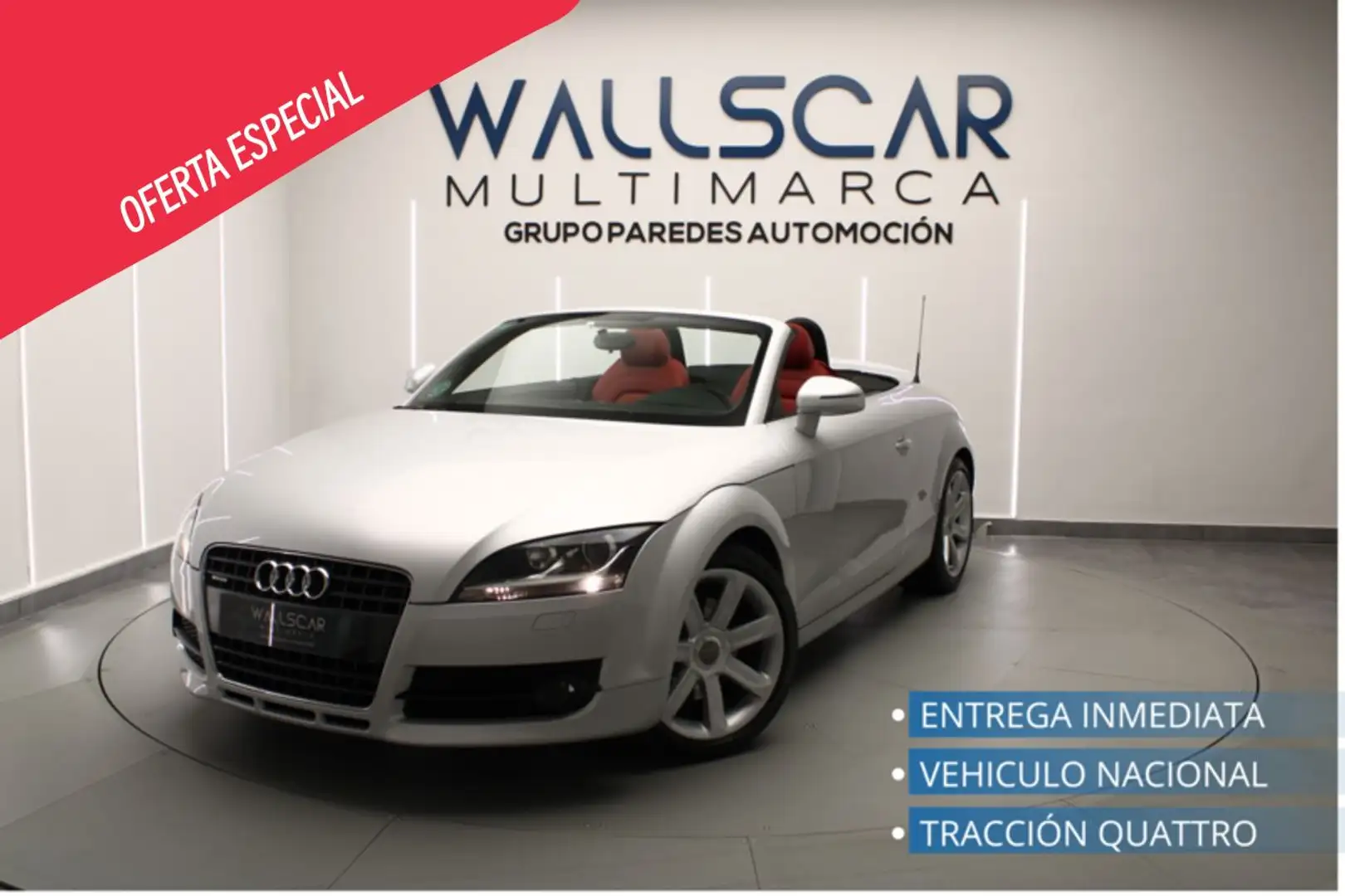 Audi TT Roadster 2.0 TFSI S tronic quattro Gris - 1
