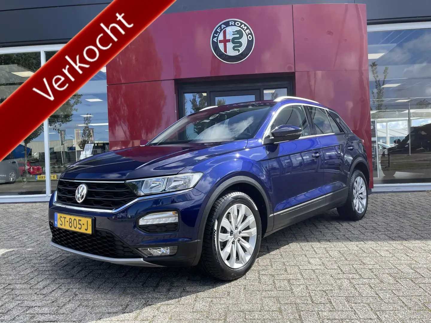 Volkswagen T-Roc 1.0 TSI Style Blauw - 1